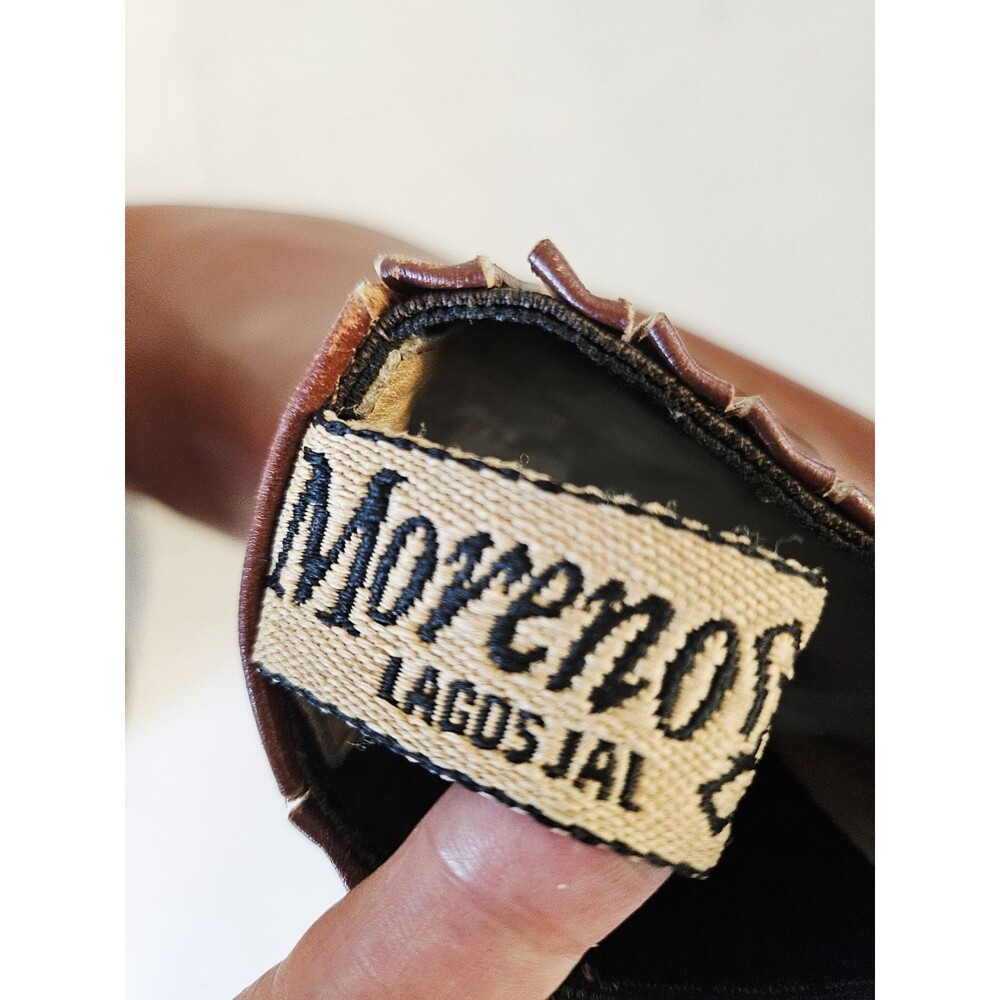 Moreno Romero Leather Ankle Boots | Men's Size 9.5 - Picture 9 of 10